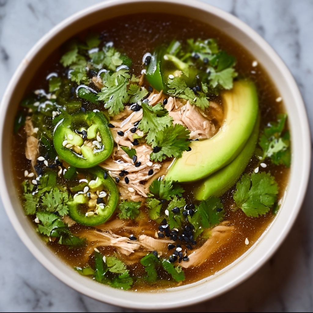 Black Sesame Chicken Soup Recipe - Recipe Image