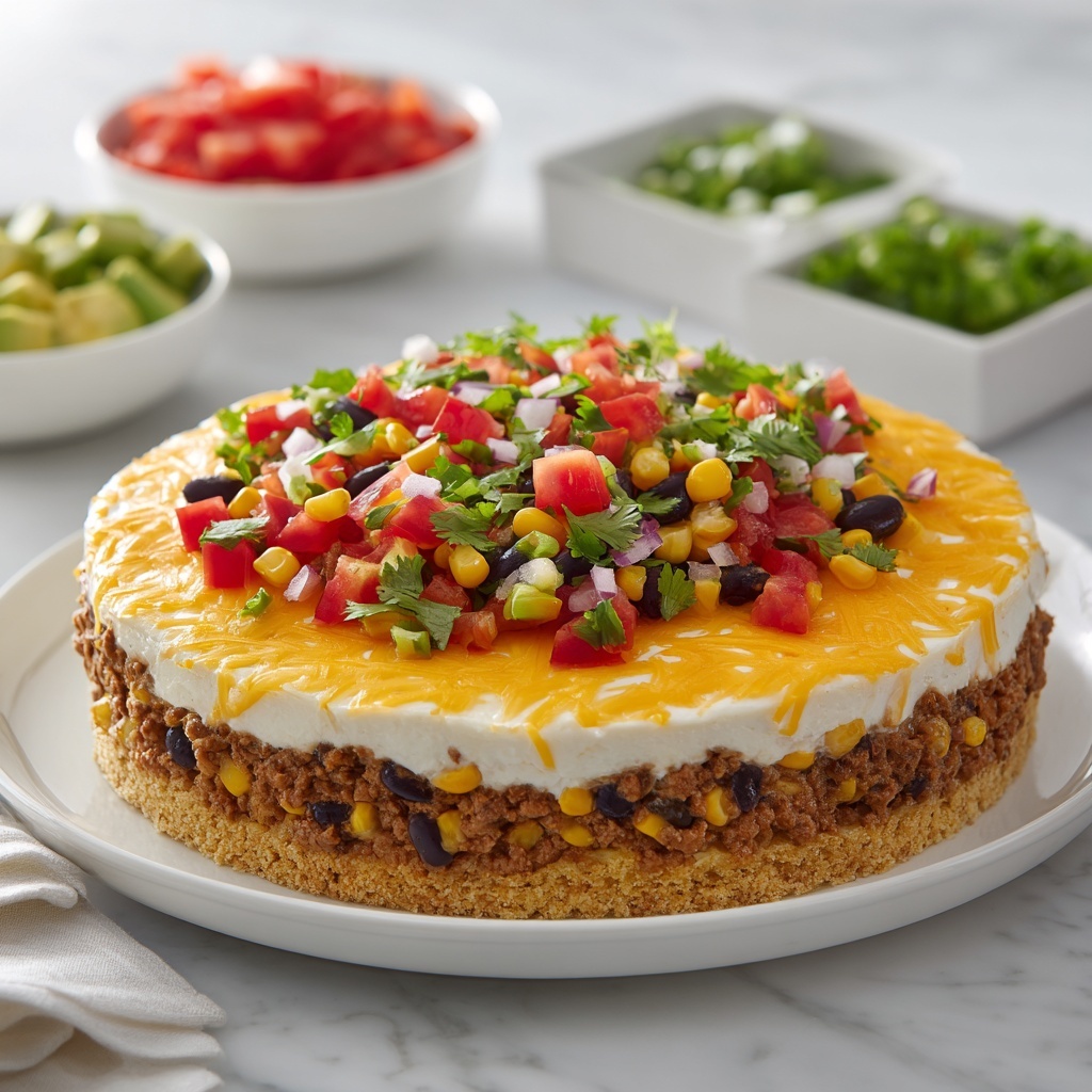 Cornbread Taco Bake Recipe - Recipe Image