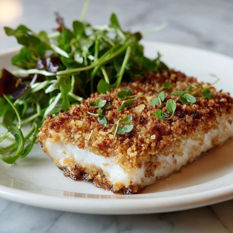 Parmesan Crusted Cod Recipe