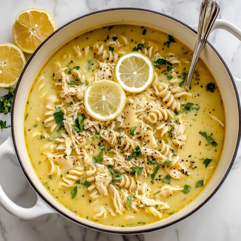 Avgolemono (Greek Egg and Lemon Soup) Recipe