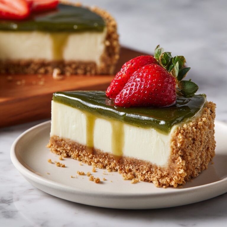 No Bake Pistachio Cheesecake Recipe