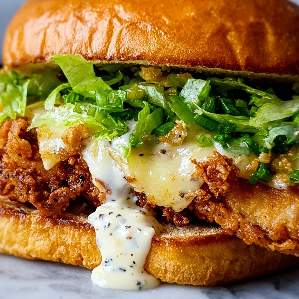 Crispy Chicken Caesar Sandwich Recipe - Recipe Image