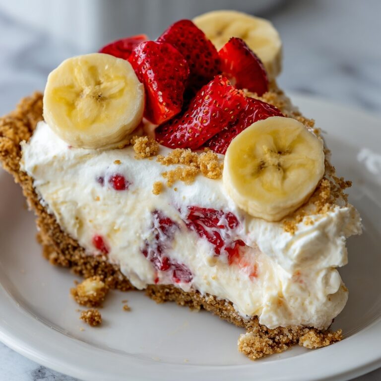 Strawberry Banana Cream Pie Recipe