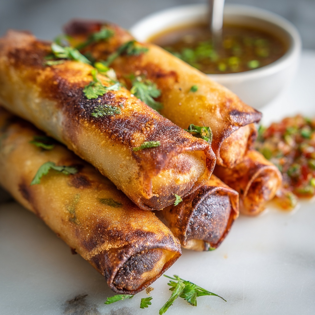 Homemade Chimichangas Recipe - Recipe Image