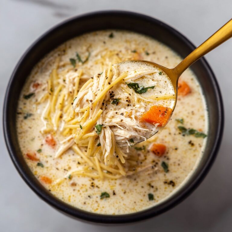 Creamy Chicken Alfredo Soup Recipe