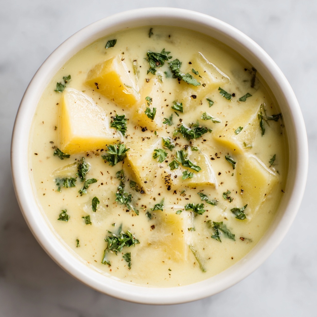 Roasted Garlic Potato Soup Recipe - Recipe Image