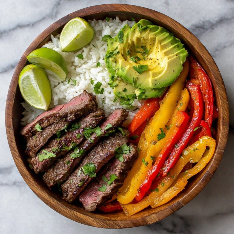 Low Carb Steak Fajita Bowl Recipe: Bold, Fresh & Flavor-Packed Recipe