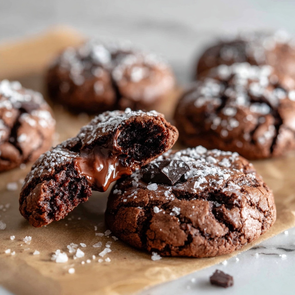 Chocolate Lava Cookies with Gooey Ganache Filling Recipe - Recipe Image