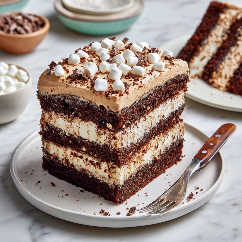 Hot Chocolate Icebox Cake Recipe - Recipe Image