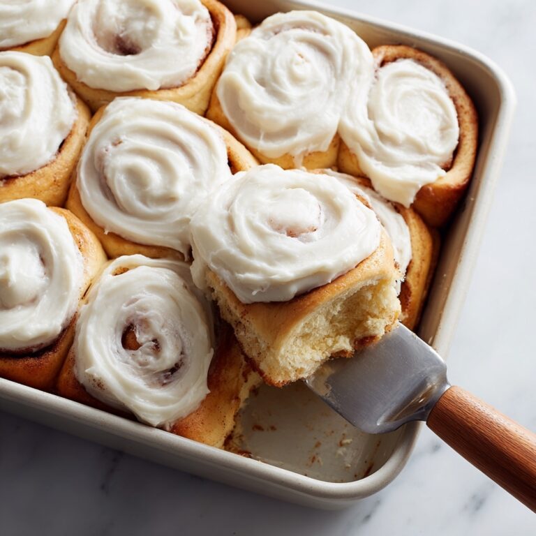Homemade Cinnamon Rolls with Maple Cream Cheese Frosting Recipe