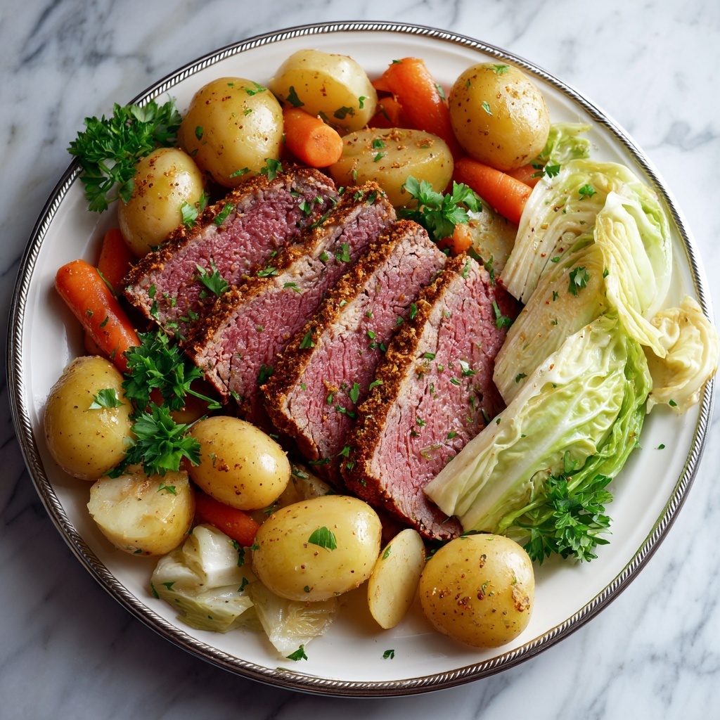 Easy Corned Beef and Cabbage Sheet Pan Recipe - Recipe Image