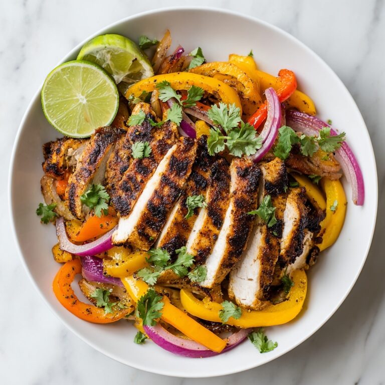 Easy Sheet Pan Chicken Fajitas Recipe