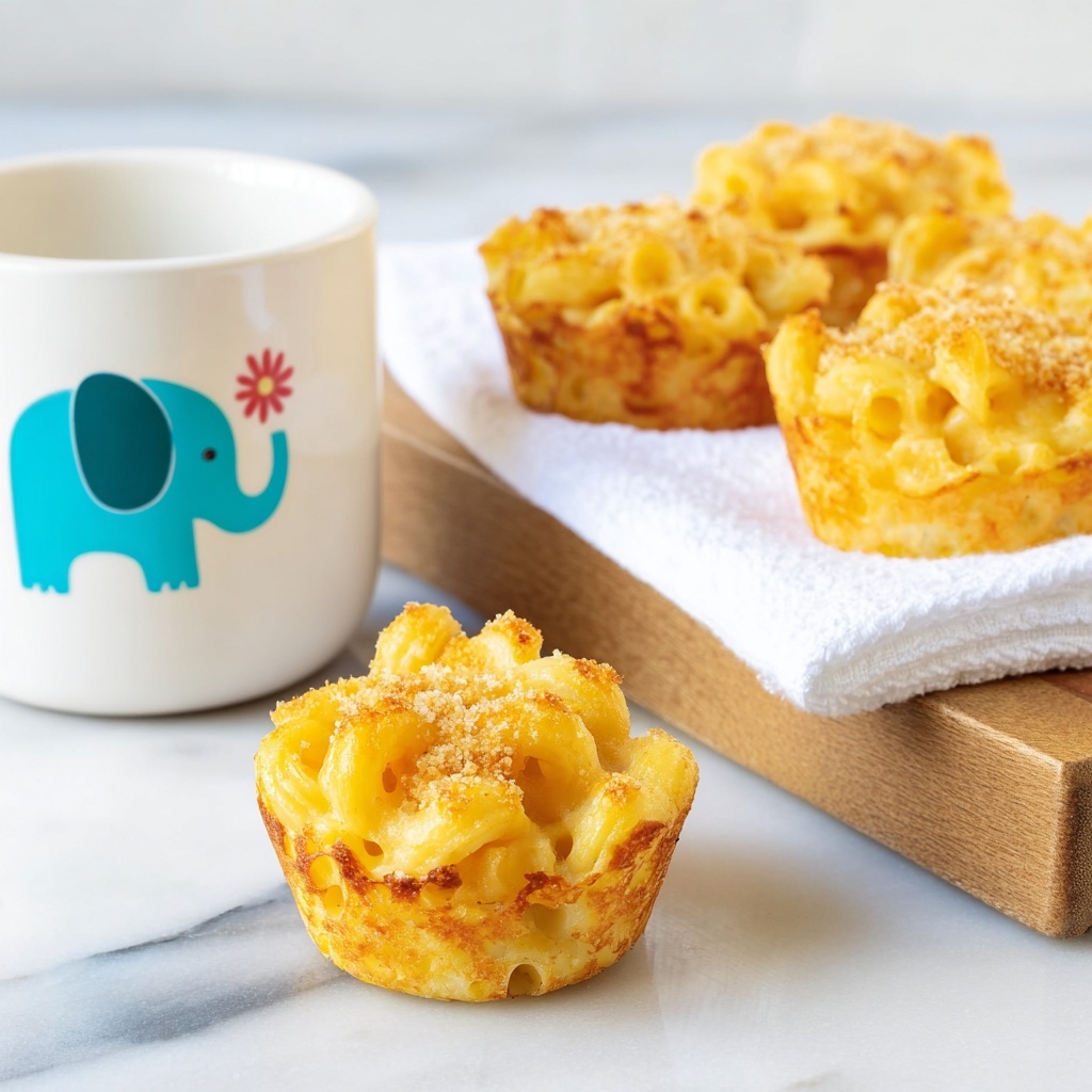 Mac and Cheese Muffins for Baby-Led Weaning Recipe - Recipe Image