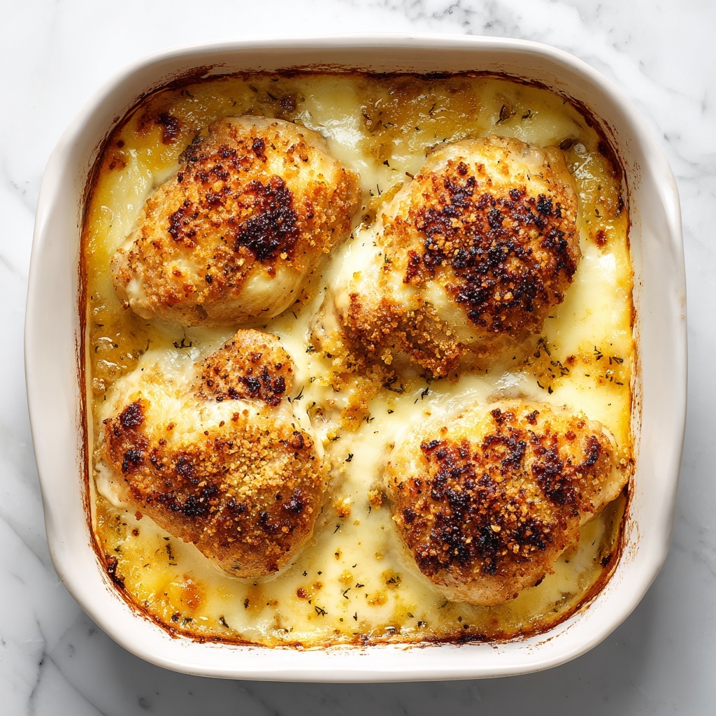 Easy Baked Caesar Chicken Recipe - Recipe Image