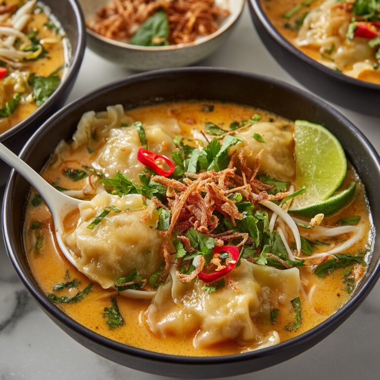 Quick Dumpling Laksa Recipe