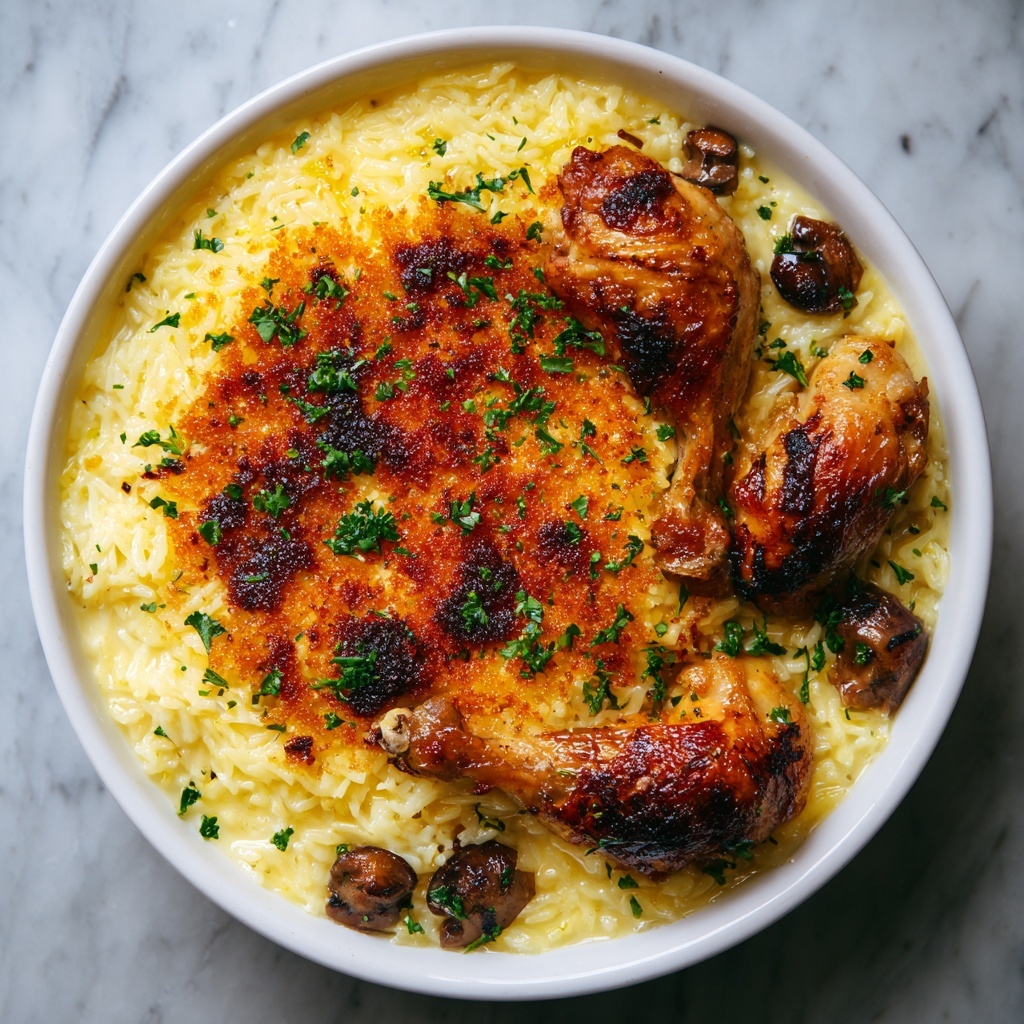 Chicken Maqluba – Middle Eastern Upside-Down Rice Recipe - Recipe Image