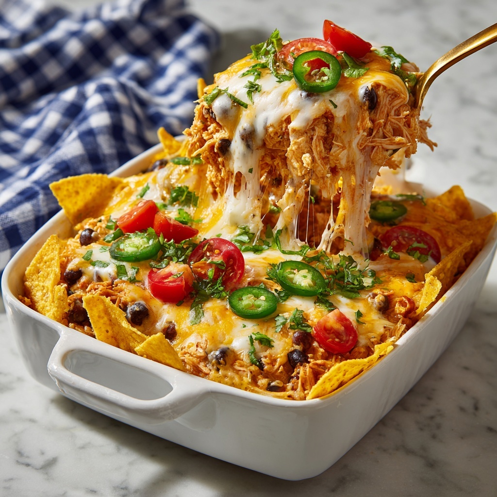 Nacho Chicken Casserole Recipe - Recipe Image