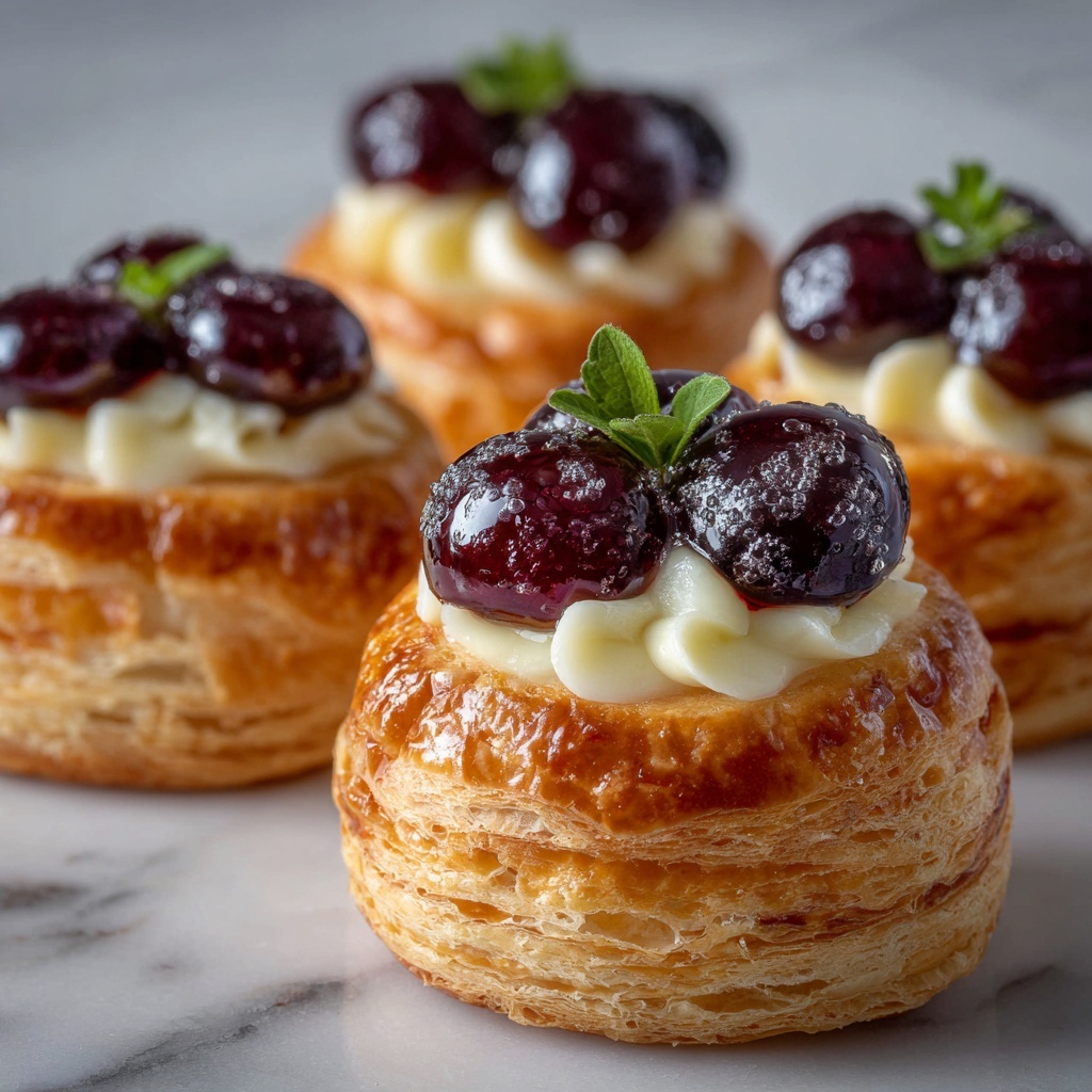 Cherry Cheese Danish Recipe - Recipe Image