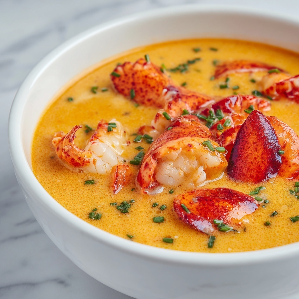 Seafood Bisque with Crab, Shrimp, and Lobster Recipe - Recipe Image