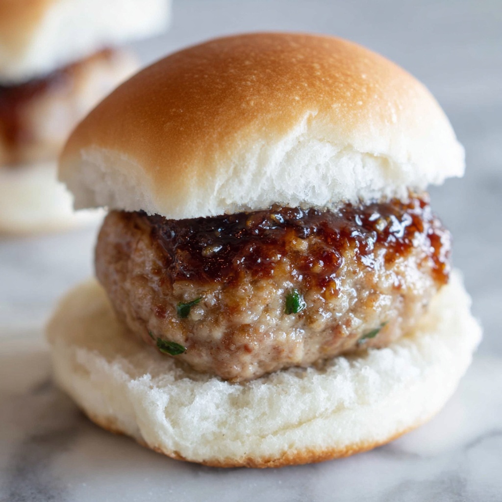 Meatball Sliders with Marinara and Mozzarella Recipe - Recipe Image