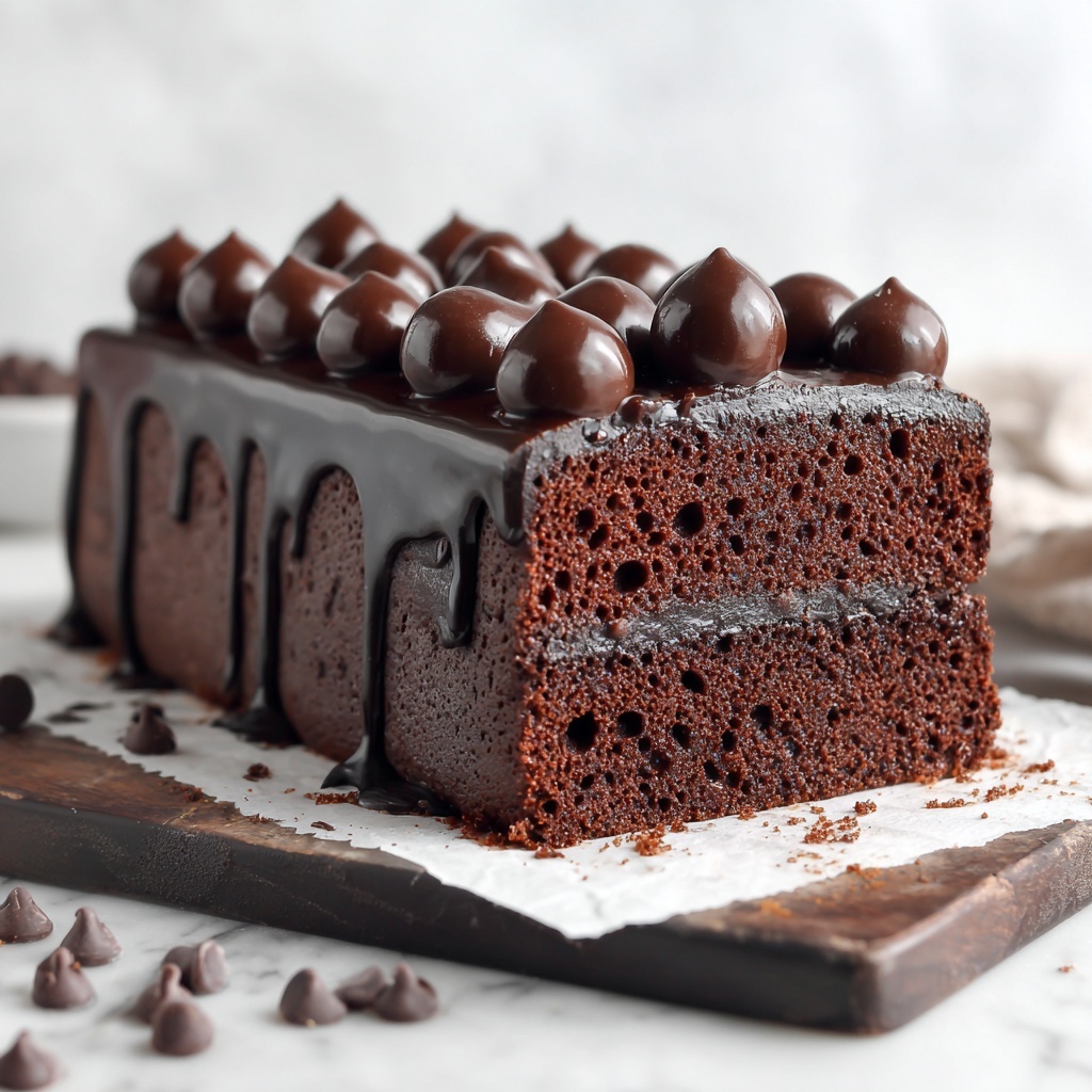 Hot Fudge Brownie Bread Recipe - Recipe Image