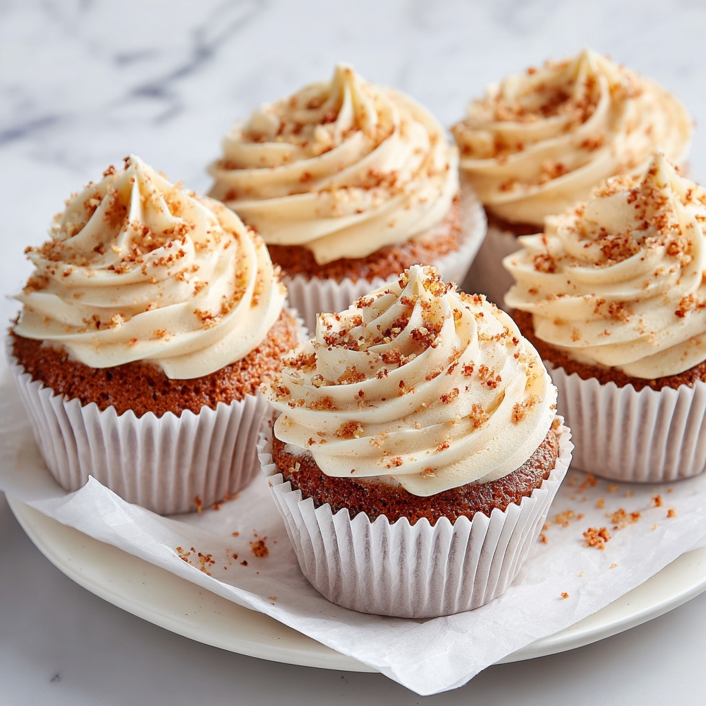 Super Moist Carrot Cake Cupcakes Recipe - Recipe Image