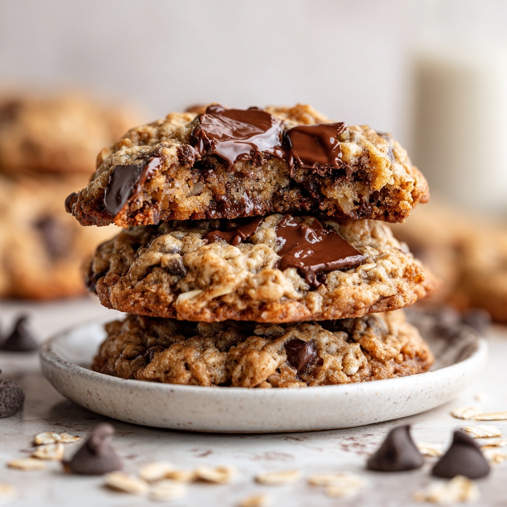 Best Oatmeal Chocolate Chip Cookies Recipe - Recipe Image