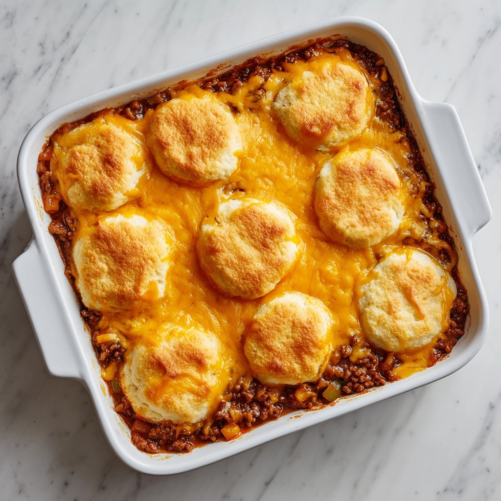 Sloppy Joe Bubble Up Casserole Recipe - Recipe Image