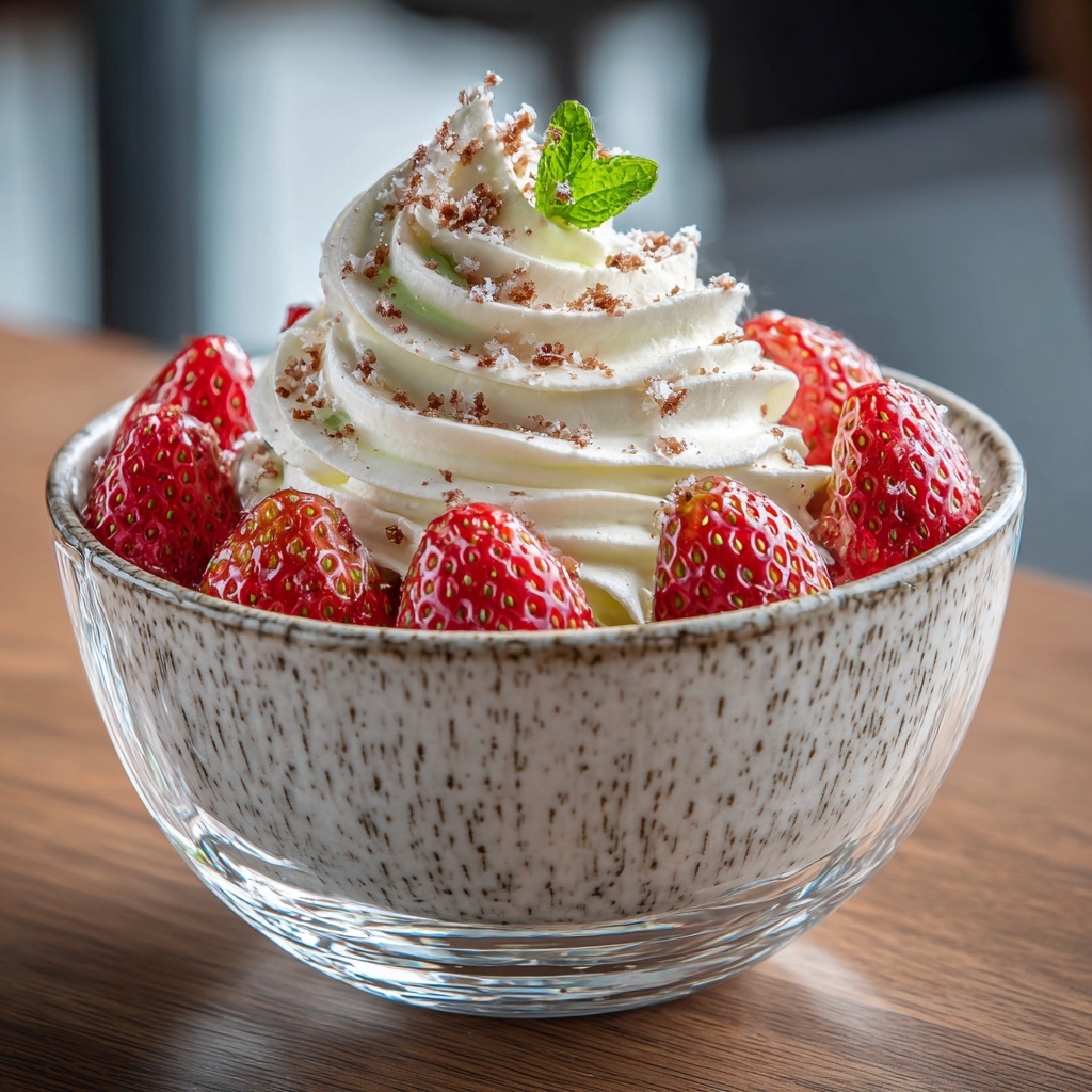 Strawberry Whipped Cream Recipe - Recipe Image