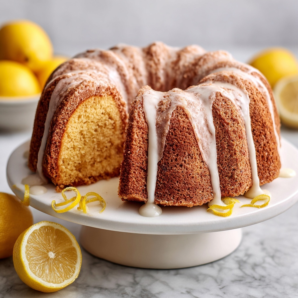 Italian Lemon Pound Cake Recipe - Recipe Image