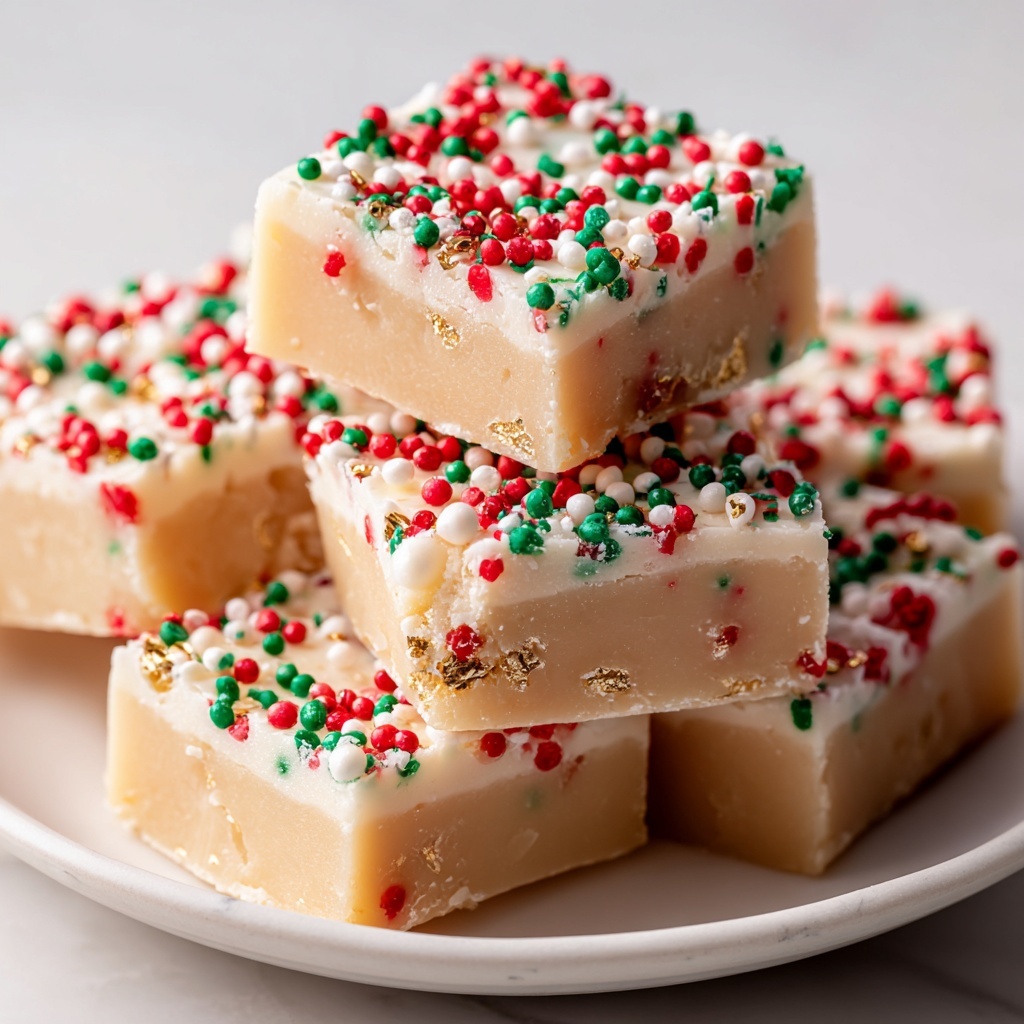Candy Cane Fudge Recipe - Recipe Image
