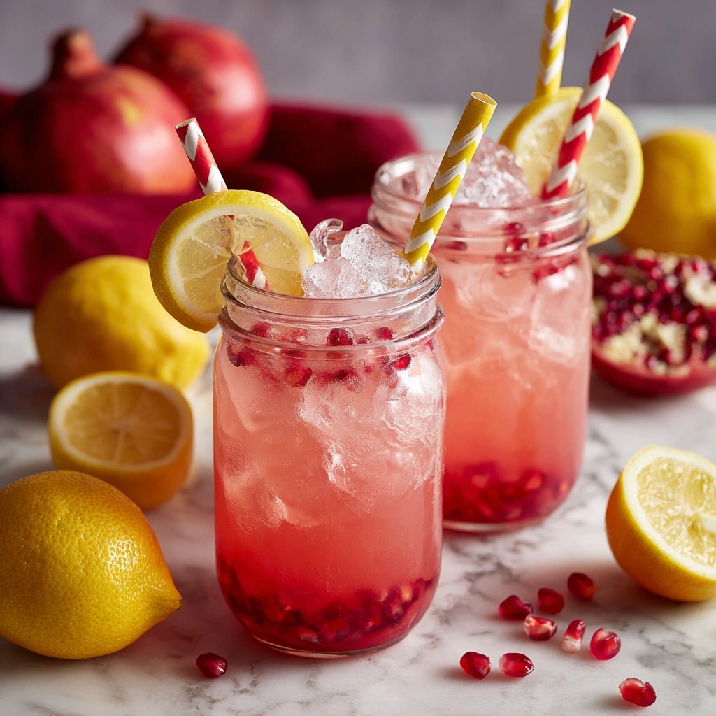 Pomegranate Lemonade Recipe - Recipe Image