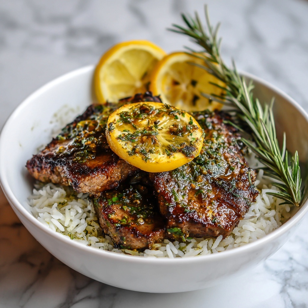 Lemon Herb Chicken and Rice Recipe - Recipe Image