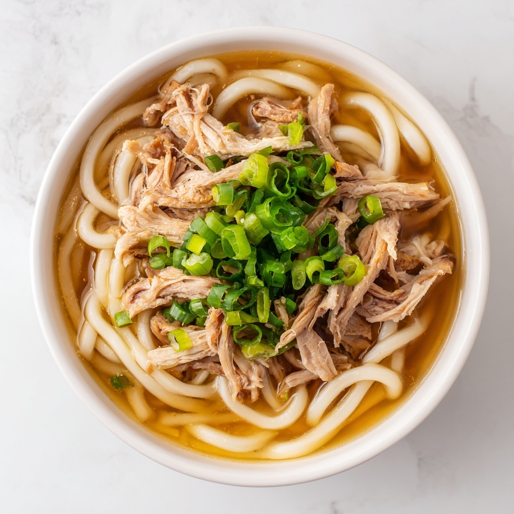 Chicken Udon Soup Recipe - Recipe Image