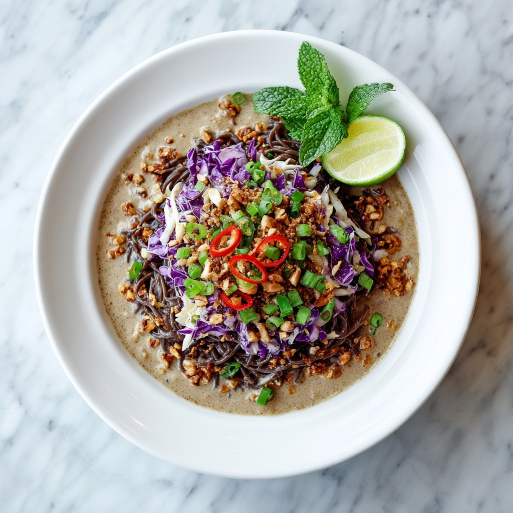 Sesame Chili Cold Soba Noodle Salad Recipe - Recipe Image