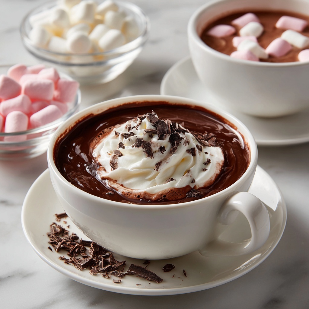 Rich Homemade Hot Chocolate Recipe - Recipe Image