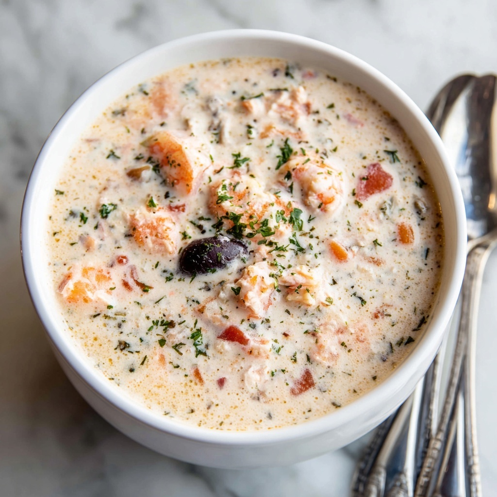 Irish Seafood Chowder with Crispy Bacon Recipe - Recipe Image