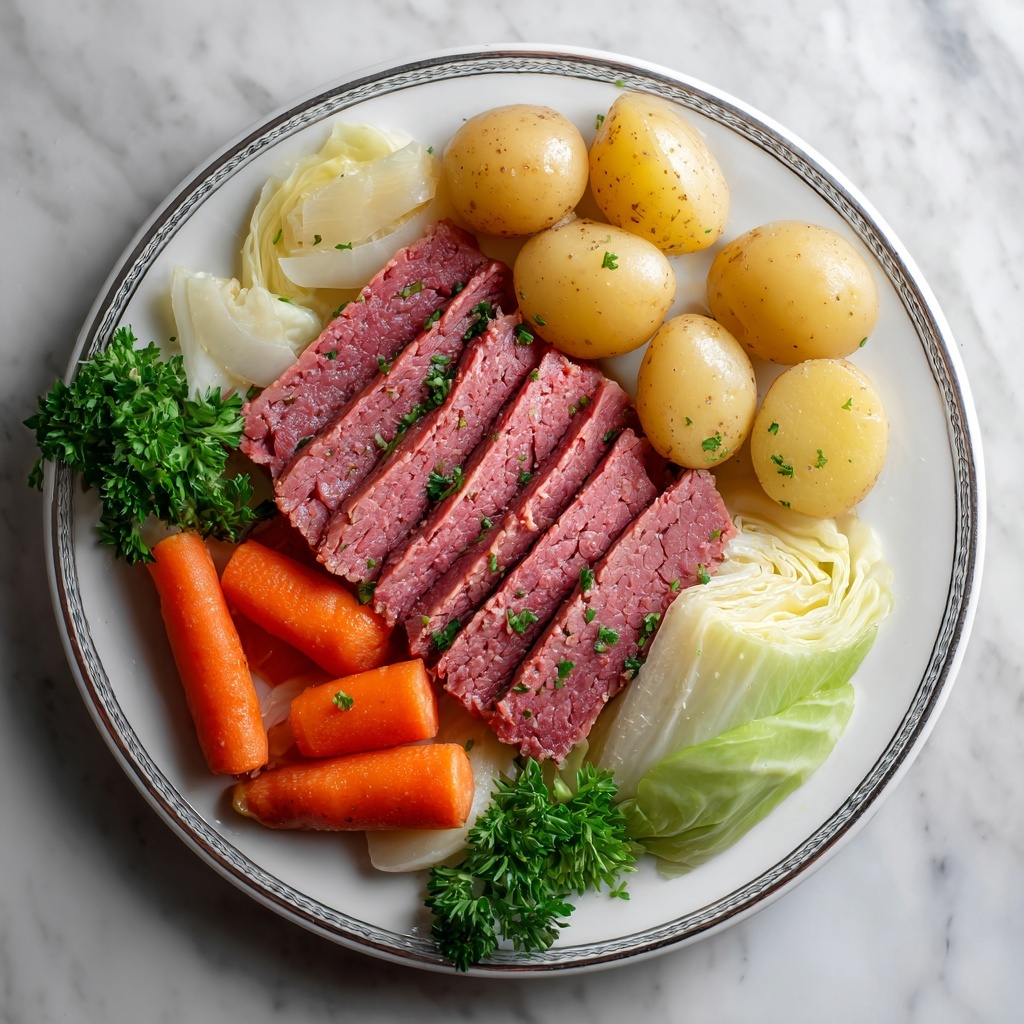 Easy Corned Beef and Cabbage Sheet Pan Recipe - Recipe Image