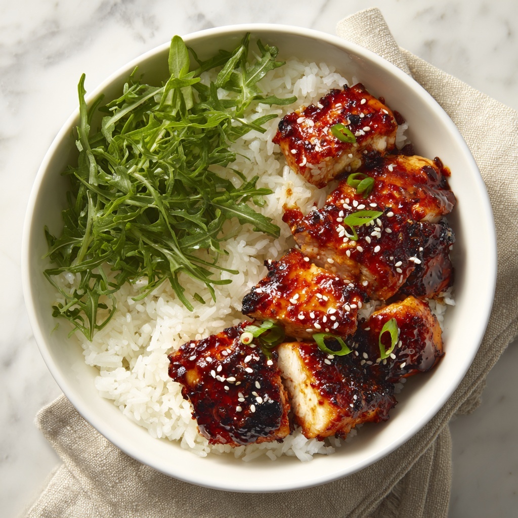 Savory Air Fryer Gochujang Chicken in Just 20 Minutes Recipe - Recipe Image