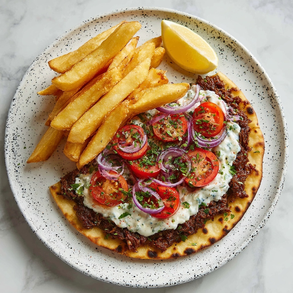 Gyros Smashed Tacos Recipe - Recipe Image