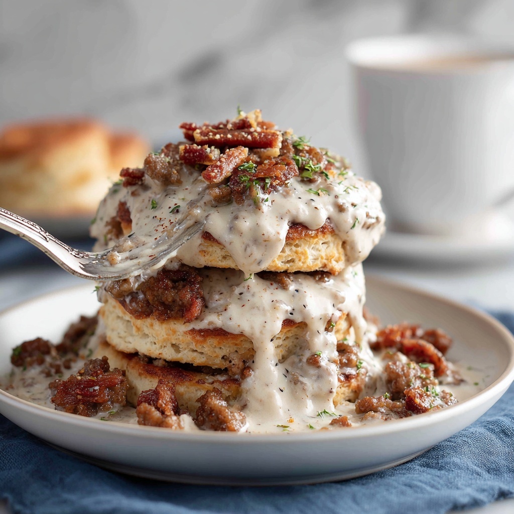 Pioneer Woman Sausage Gravy Recipe - Recipe Image