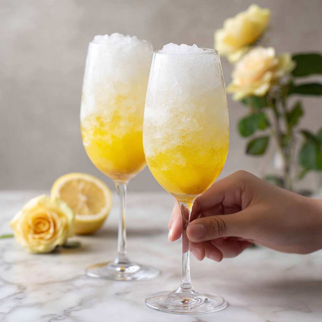 Alcoholic Limoncello Spritz Recipe - Recipe Image