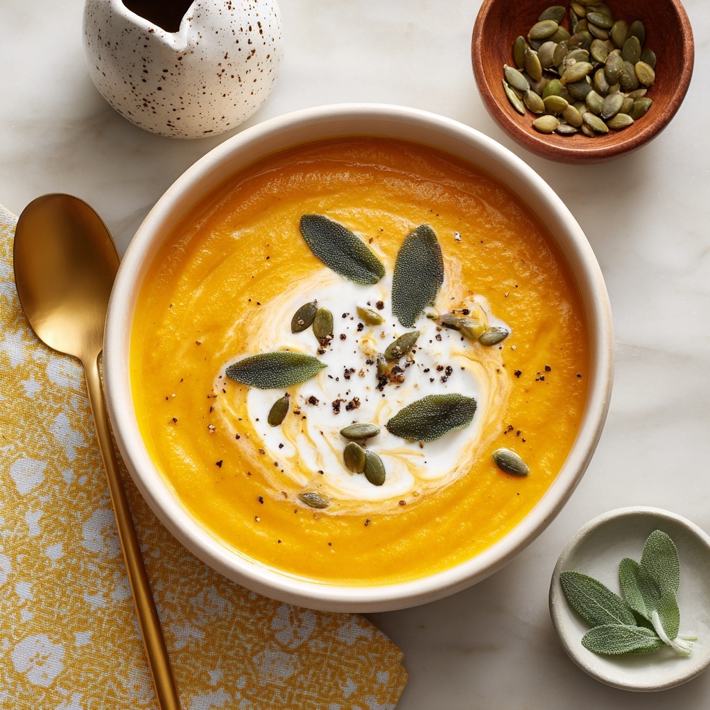 Easy Pumpkin Soup Recipe - Recipe Image