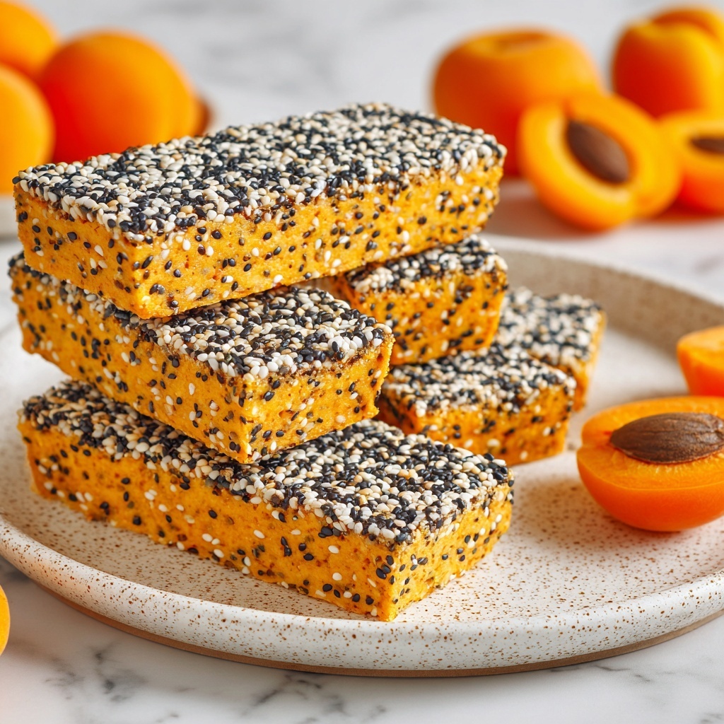 Cozy Apricot Chia Bars Recipe - Recipe Image
