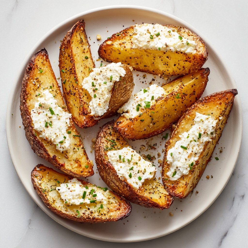 Parmesan Baked Potato Wedges Recipe - Recipe Image