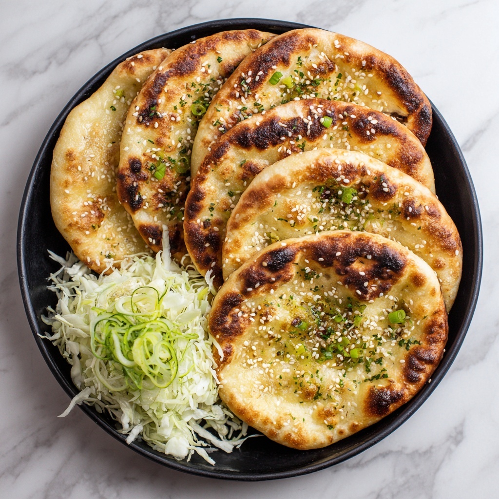 Vegan Pan-Fried Cabbage and Vermicelli Buns Recipe - Recipe Image