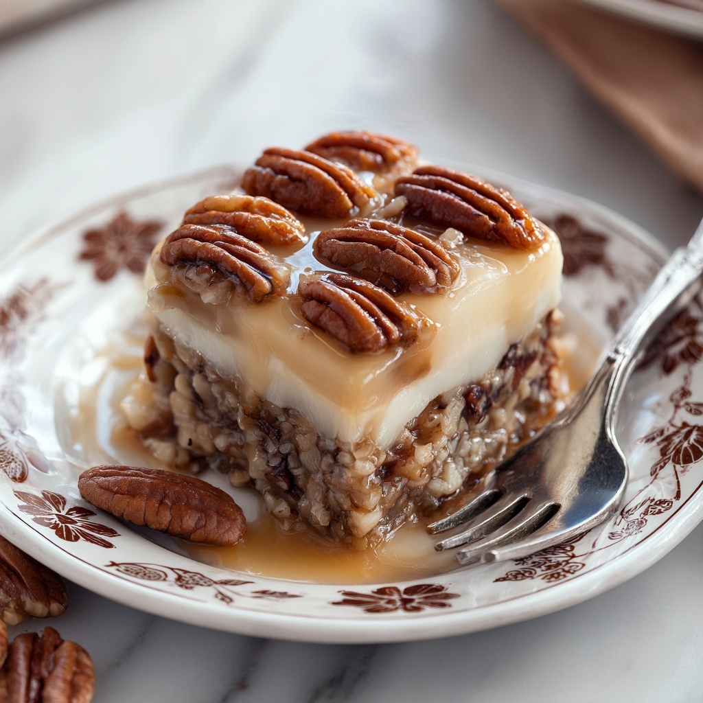 Pecan Pie Lasagna Recipe - Recipe Image