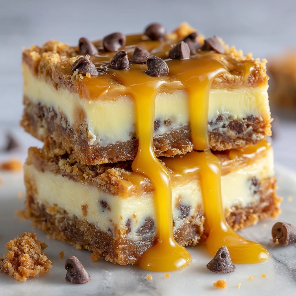 Toffee Chocolate Chip Dessert Bars Recipe - Recipe Image