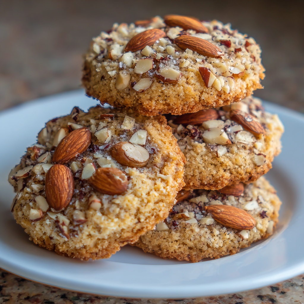 Easy No-Flour Nutty Cookies Recipe - Recipe Image