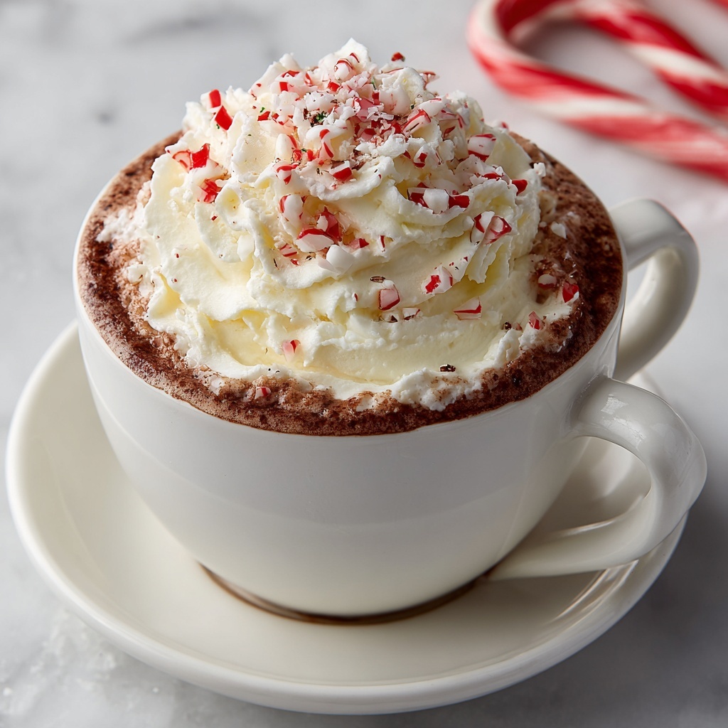 Rich Peppermint Hot Chocolate Recipe - Recipe Image